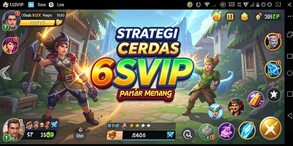 Tampilan gameplay 6SVIP yang seru dan strategis.
