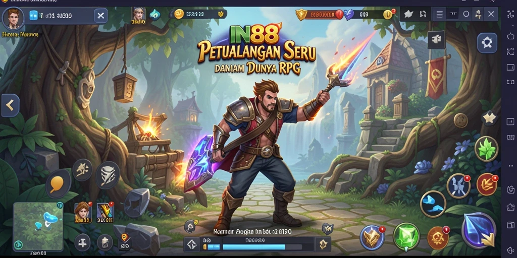 Tampilan gameplay IN88 yang menarik dan penuh aksi.