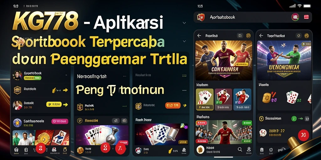 Tampilan gameplay Sportsbook KG778 yang menarik dan dinamis.