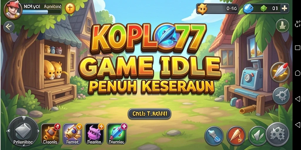 Tampilan gameplay KOPLO77 menunjukkan keseruan dalam bermain Idle.