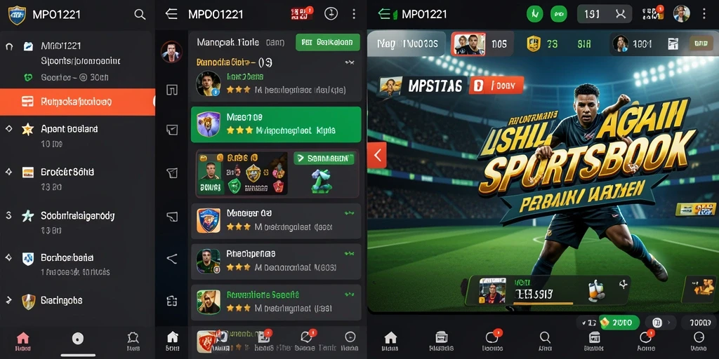 Tampilan gameplay Sportsbook MPO1221 yang menarik dan interaktif.