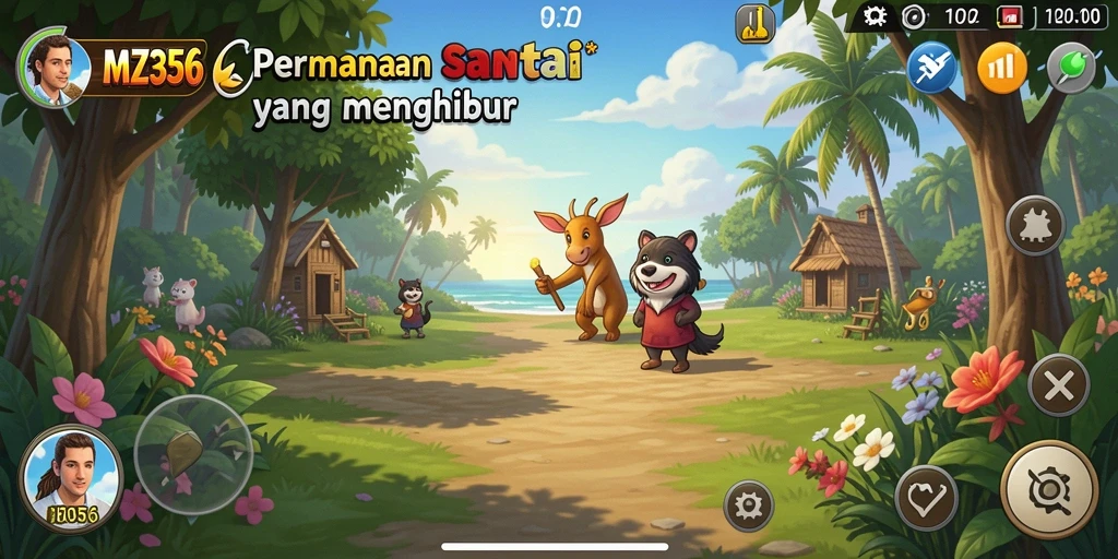 Gameplay seru dan penuh warna dari MZ356.