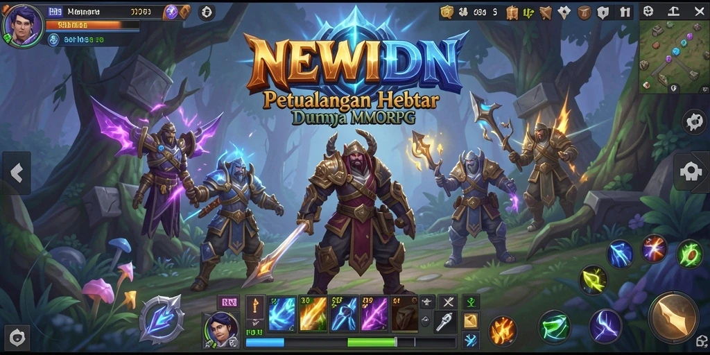 Gameplay seru dalam dunia fantasi NEWIDN
