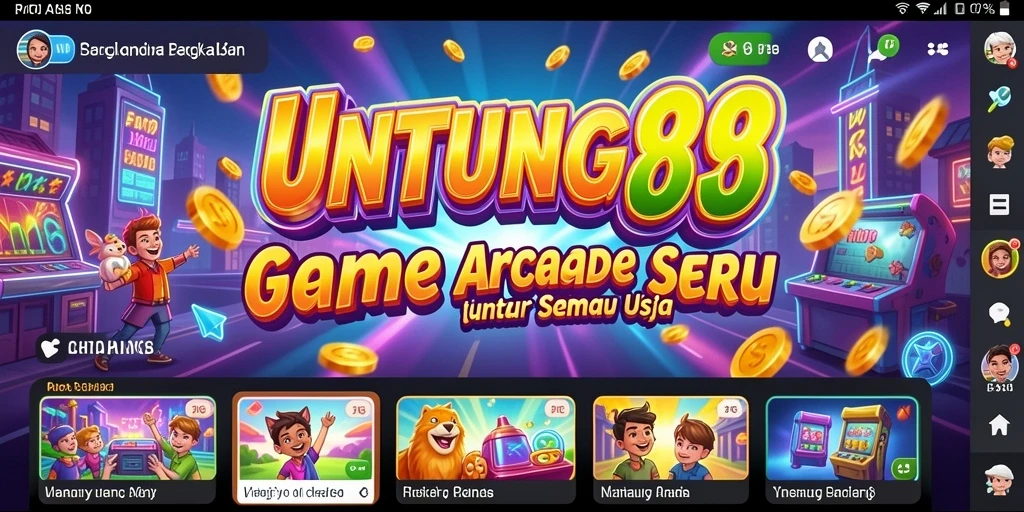 Gameplay seru dan menantang di UNTUNG88.