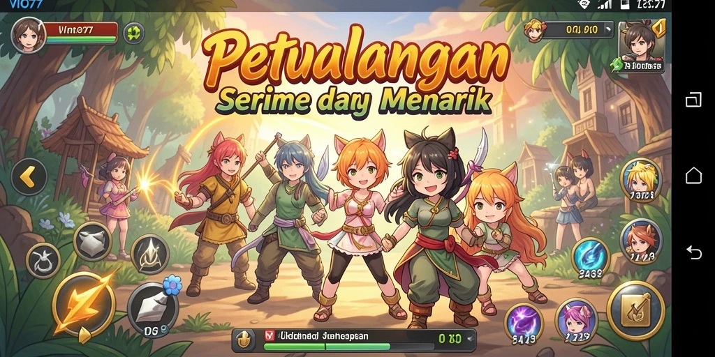 Tampilan gameplay VIO77 yang seru dan menarik.
