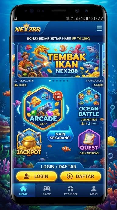 Keamanan aplikasi terjamin pada nex288, memberikan ketenangan saat mengunduh.